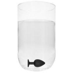 Sono Plug anal silicone SELF MOTION 8 x 4 cm noir